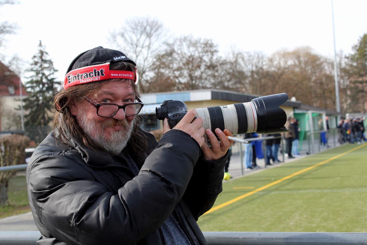 Musiker, Fotograf und Fußballfan Udo Parker